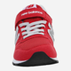 Підліткові кросівки для дівчинки New Balance 996 YV996JA3 37 (4.5US) Червоні (195907304167) - зображення 3