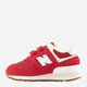 Дитячі кросівки для дівчинки New Balance 574 IV574RR1 21 (5US) Червоні (196307201131) - зображення 2