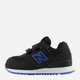 Дитячі кросівки для хлопчика New Balance 574 IV574IG1 21 (5US) Чорні (196307215145) - зображення 2