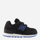 Дитячі кросівки для хлопчика New Balance 574 IV574IG1 27.5 (10US) Чорні (196307215244) - зображення 1