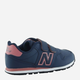 Buty sportowe dziecięce dla dziewczynki New Balance 500 IV500CF1 23.5 (7US) Ciemnogranatowe (196307215466) - obraz 4