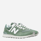 Чоловічі кросівки New Balance 574 U574FGG 46.5 (12US) Зелені (196941369556) - зображення 2