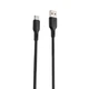 Кабель Proove Rebirth USB to Type-C 2.4A (1m) black - зображення 1
