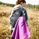 Полотенце из микрофибры быстросохнущее RETTER QuickDryTowel XL Purple (76x152см) - изображение 7