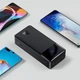Павербанк із швидкою зарядкою BASEUS Bipow Digital Display 30000 mAh 20W 3A Black - зображення 7