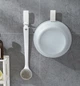 Крючок-держатель тазика на стену KM-Japan Multipurpose Bath Hook 002 (Белый) - изображение 4