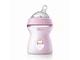 Бутылочка пластиковая Natural Feeling New, Chicco, 250 мл (розовая), 81323.10 - изображение 1