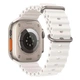 Ремешок силиконовый Hoco Ocean Band WA12 для Apple Watch 1-9 Ultra/Ultra 2 42/44/45/49 mm White - изображение 1