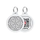 QR паспорт для собак Collar WAUDOG Smart ID Адресник з QR-паспортом "Геометрія" 1 шт (z0625-0202) - зображення 3