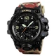 Часы наручные мужские SKMEI 1155BAG RED CAMO. Цвет: красный камуфляж - изображение 1