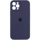Чехол Fiji Silicone Case Full Camera для Apple iPhone 12 Pro бампер накладка с защитой камеры Navy Blue - изображение 2