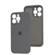 Чехол Fiji Silicone Case Full Camera для Apple iPhone 13 Pro Max бампер накладка с защитой камеры Carbon Grey - изображение 1
