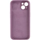 Чехол Fiji Silicone Case Full Camera для Apple iPhone 15 Plus бампер накладка с защитой камеры Lilac Purple - изображение 2