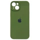 Чехол Fiji Silicone Case Full Camera для Apple iPhone 13 бампер накладка с защитой камеры Army Green - изображение 1