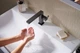Смеситель для умывальника HANSGROHE TECTURIS 73020670, черный матовый - изображение 3