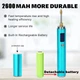 Паяльник Аккумуляторный BS45 c тремя жалами беспроводной, зарядка USB - Синий - изображение 3