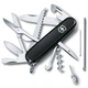 Складной нож Victorinox Huntsman, черный, 18 функций - Vx13715.3 - изображение 1
