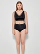 Бюстгальтер без косточек бесшовный Gisela Undies 10024T M Черный (8434299682197) - изображение 3