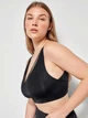Бюстгальтер без косточек бесшовный Gisela Undies 10024T M Черный (8434299682197) - изображение 5