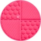 Mata do lizania i powolnego karmienia WAUDOG Silicone 211x211x30 mm  Różowa (4823089367040) - obraz 2