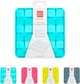 Коврик для поиска корма WAUDOG Silicone 205х205х17 мм Голубой (4823089367071) - изображение 5