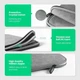 Cумка папка для ноутбука 14"-14,9" UGREEN Sleeve Case Storage Bag MacBook (345х250 мм). Gray - изображение 4