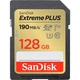 Карта памяти SanDisk 128gb sdxc class 10 uhs-i u3 4k Extreme Plus (sdsdxwa-128g-gncin) - изображение 1