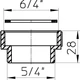 HL12.3 Нарізне кільце 6/4"х5/4" Hutterer & Lechner GmbH - зображення 2