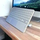 Бездротова клавіатура Primo KB01 Bluetooth з тачпадом - White - зображення 5