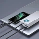 Павербанк 30000 mah 65W Baseus PowerBank с быстрой зарядкой Delivery/Quick Charge 3.0 White - изображение 12