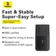 Беспрводной WiFi Адаптер Baseus для ПК 2.4/5Ghz 300Mbps FastJoy Series (B01317600111-03) - изображение 3