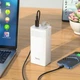 Павербанк Hoco J86 40000mAh 22.5W с фонариком White - изображение 2