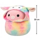 М'яка іграшка Squishmallows- Поросятко Пітер (30 cm, у одязі) - зображення 2