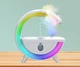 Увлажнитель воздуха антигравитационный ночник с RGB подсветкой T00K8 белый - изображение 6