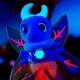 Интерактивная мягкая игрушка Glowies – Синий светлячок - изображение 7
