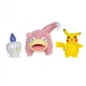 Набор игровых фигурок Pokemon W18 - Пикачу, Литвик, Слоупок - изображение 2