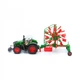 Модель - Трактор Fendt 1050 Vario c роторными валковыми граблями - изображение 3