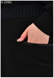 Женска юбка карандаш большого размера UF-Fashion MA - 22462 58 черный - изображение 5