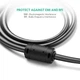 Кабель UGREEN VG101 VGA Male to Male Cable 1m (Black)(UGR-11673) (UGR-11673) - изображение 4