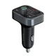 АЗП з FM-модулятором Baseus S-09 Pro Series Car FM Transmitter Cluster Black (C10762200113-00) - изображение 1