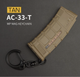 Брелок-Магазин Mil-Tec до автомату PMAG 5.56mm Койот AC-33-T - изображение 1