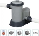 Басейн каркасний овальний 6в1 Bestway 56710 Power Steel 549x274 см - сірий - изображение 3