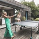 Стіл тенісний Cornilleau 300X OUTDOOR, сірий - изображение 6