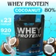 Сироватковий протеїн Willmax Whey Protein 80% 920 г смак кокос — білок для набору м’язової маси та відновлення - зображення 2