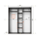 Шафа-купе IDEA серія 6 180 x 60 x 210 см Венге темний - изображение 2
