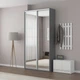 Шафа-купе IDEA серія 5 120 x 45 x 210 см Антрацит Дзеркало - изображение 1