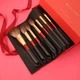 Набір пензликів для макіяжу DUcare Style Brush 12 sticks BB1203-XM - зображення 4