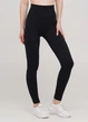 Легінси жіночі спортивні в рубчик з моделювальним швом Giulia LEGGINGS RIB S/M Black, Спортивні лосіни з ефектом, що стягує. - зображення 7