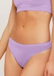 Трусики стрінги жіночі безшовні Giulia STRING BRIEFS COLOR S/M Violet-orchid bloom - зображення 1