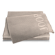 Бавовняний плед JOOP Touch SAND-NATUR 220x240 см молочно-пісочний - зображення 1
